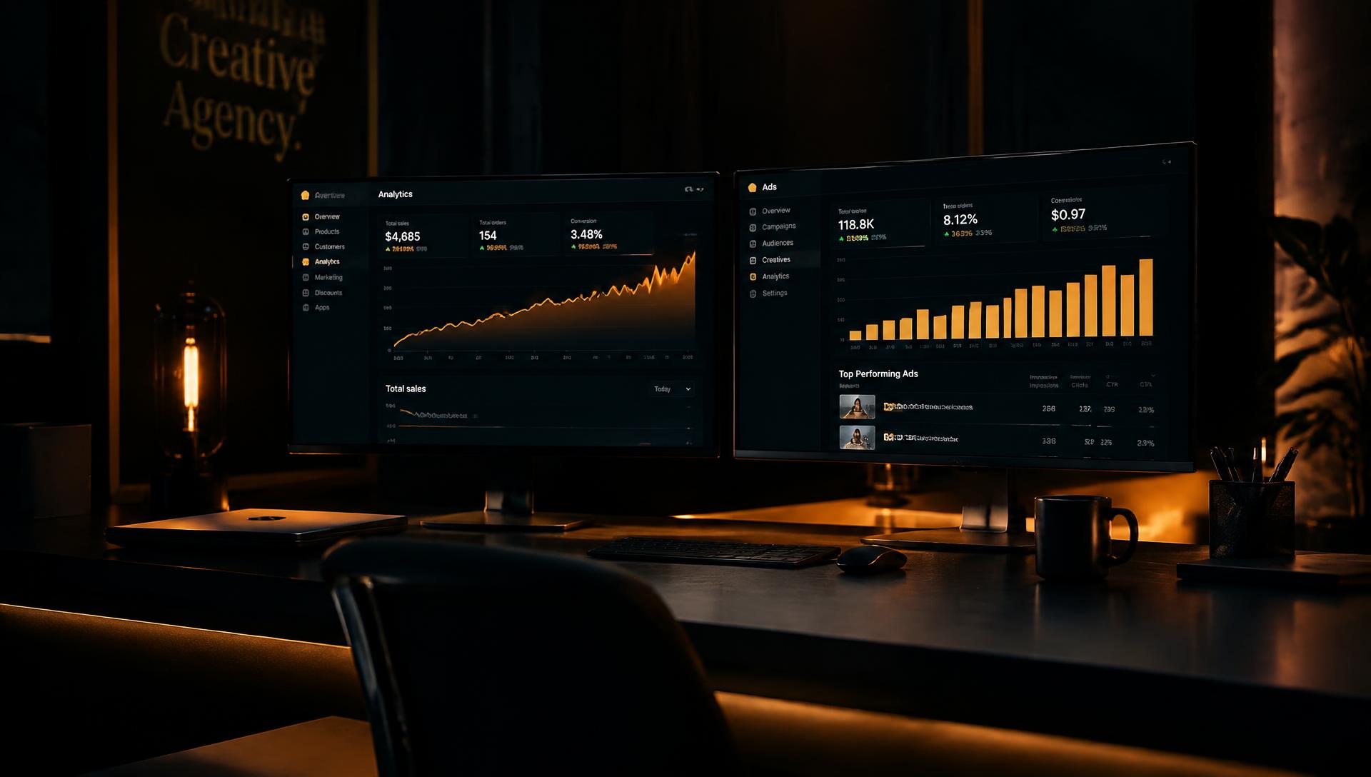 Twelve Tribe ad analytics studio